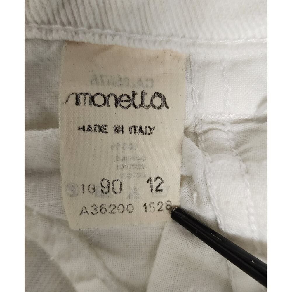 Vintage Jeans By Simonetta Boot-Cut Colorblock Denim Jeans Size EUR12/US Small - Picture 5 of 5